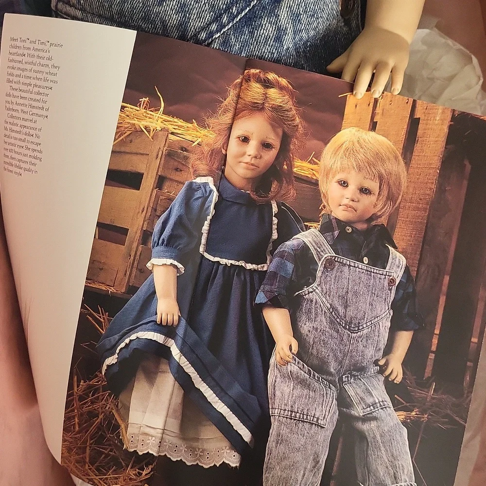 Puppen Kinder The American Heartland Collection Toni & Timmi